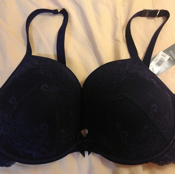 Lace Push-up Plunge Bra - Picture 5 of 5
